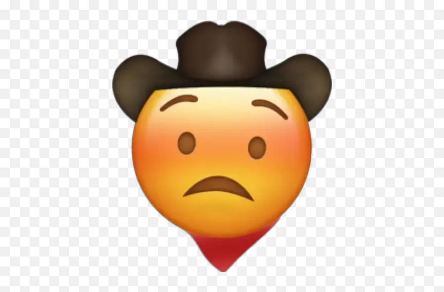 Emoji 7 - Stickers For Whatsapp Uwu Sad Cowboy Emoji,Emoji On Iphone 7