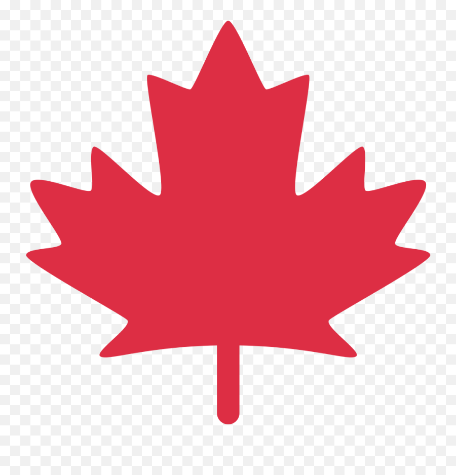 Maple Leaf Emoji - Maple Leaf Canada Clipart,Party Popper Emoji Discord