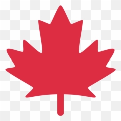 Maple Leaf Emoji - Maple Leaf Canada Clipart,Party Popper Emoji Discord