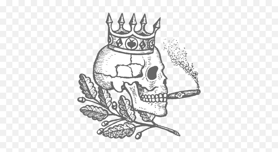 Skelton Smoker - Russian Prison Tattoos Png Emoji,Skelton Emoji