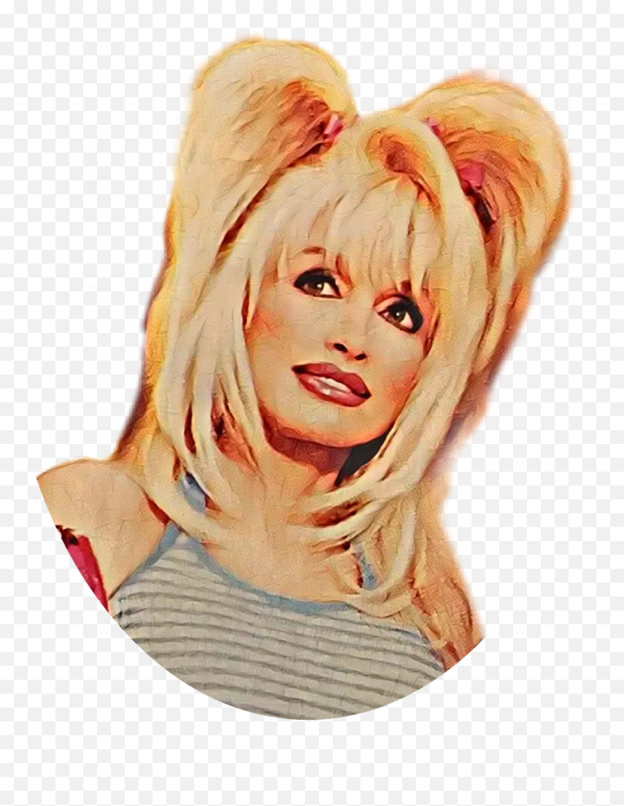 Dollyparton Doll Sticker - For Women Emoji,Dolly Parton Emoji