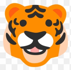Tiger Face Emoji - Tigre Emoji,Tiger Emoji