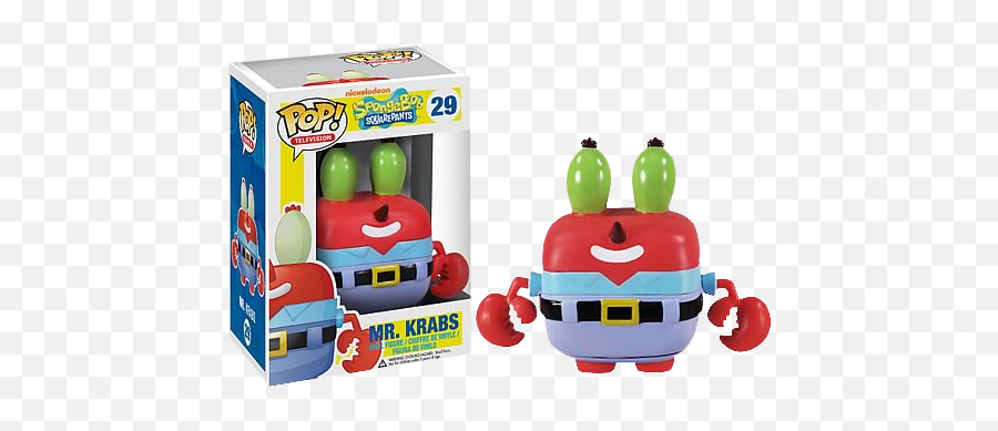 Mr Krabs Muñecos Pop Bob Esponja Muñecos Cabezones - Mr Krabs Funko Pop Emoji,Translucent Baymax Funko Pop Emoticon