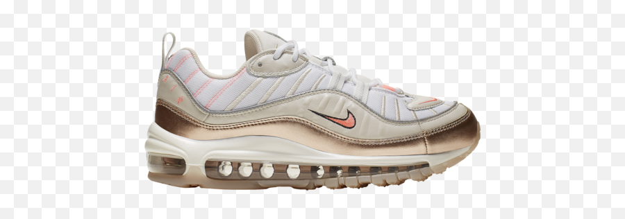 Nike Air Max 98 Casual Running Shoes - Air Max 98 Rose Gold Emoji,Footlocker Emoji