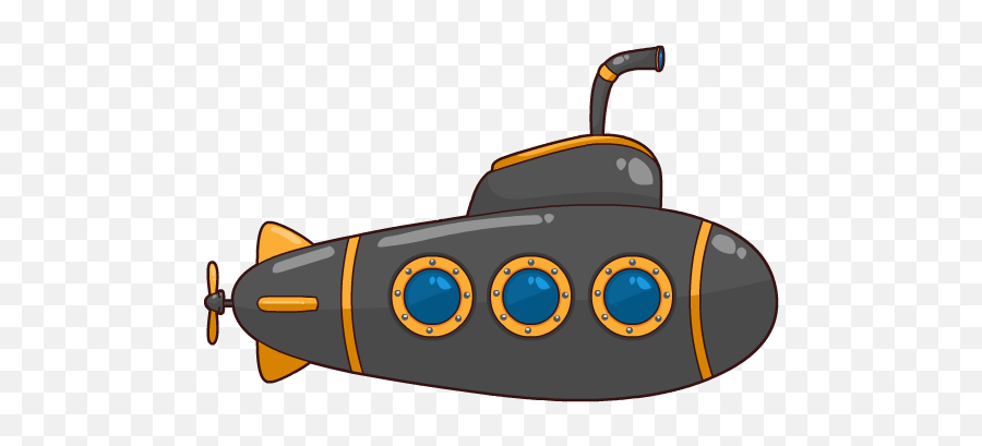 Cartoon - Clip Art Library Submarine Water Transportation Clipart Emoji,Submarine Emoticon