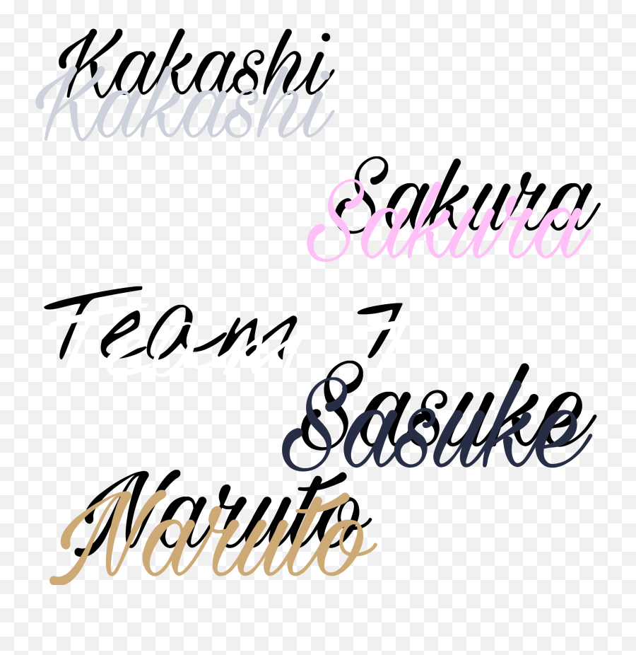 Naruto Team7 Kakashi Sakura Sticker - Language Emoji,Kakakhi Backgrounds With Emojis
