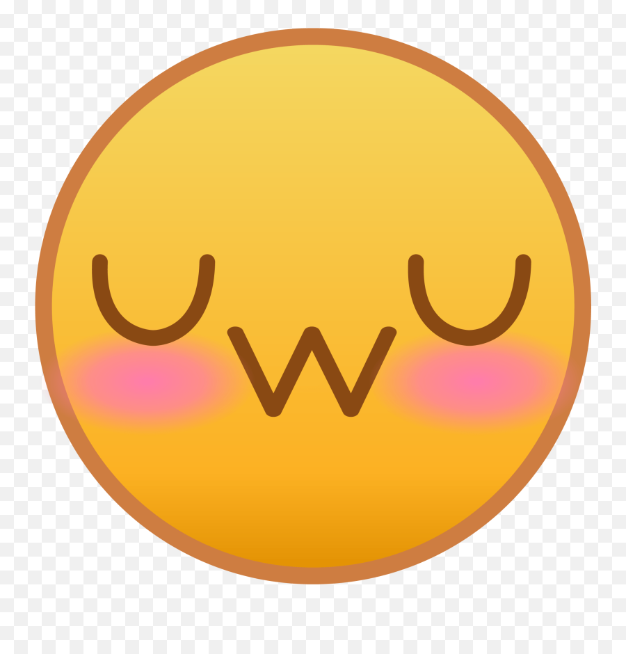 Agua De Uwu Png - Wide Grin Emoji,Tuagom Puffy Bear Emoticon