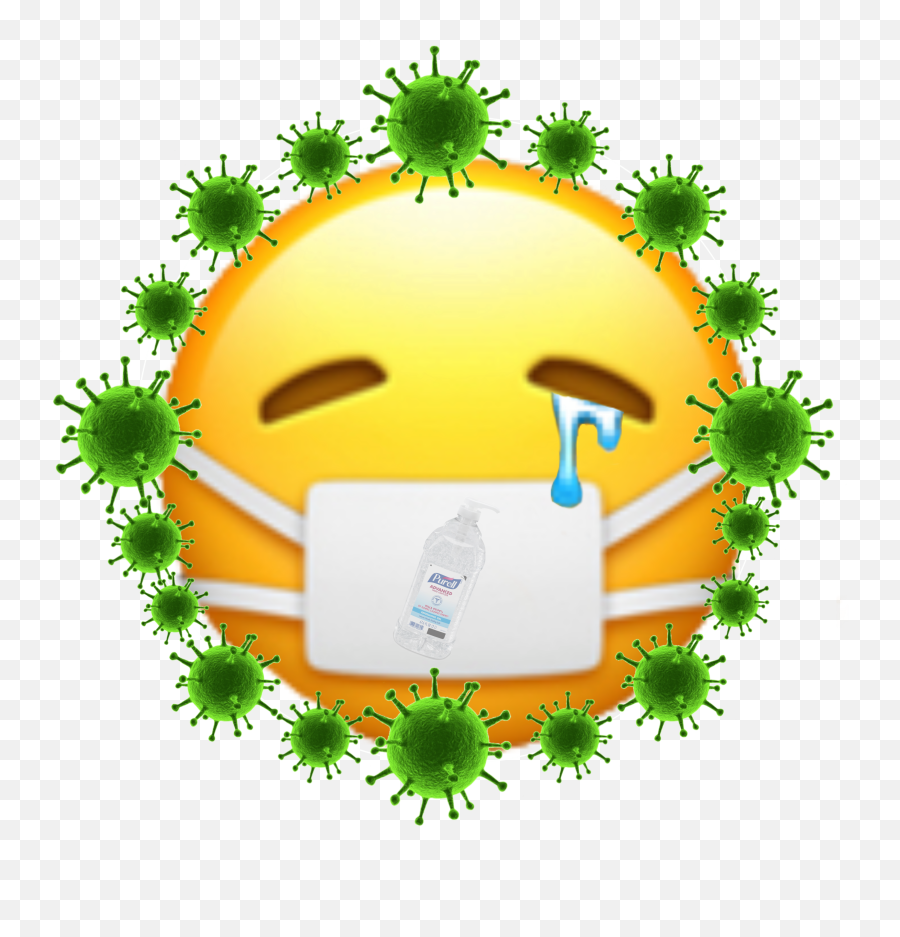Corona Sick Mask Emoji Emojimaker - Happy,Dont Know Emoji