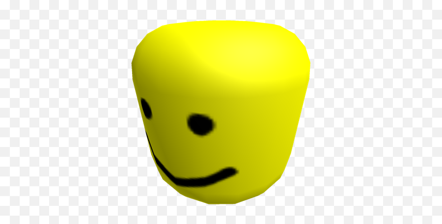 Yellow Angry Noob Head - Roblox