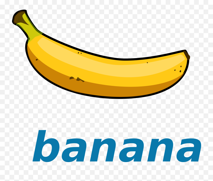 Banana Picture With Name Clipart - Full Size Clipart Banana Image With Name Emoji,Emoji Maneplate