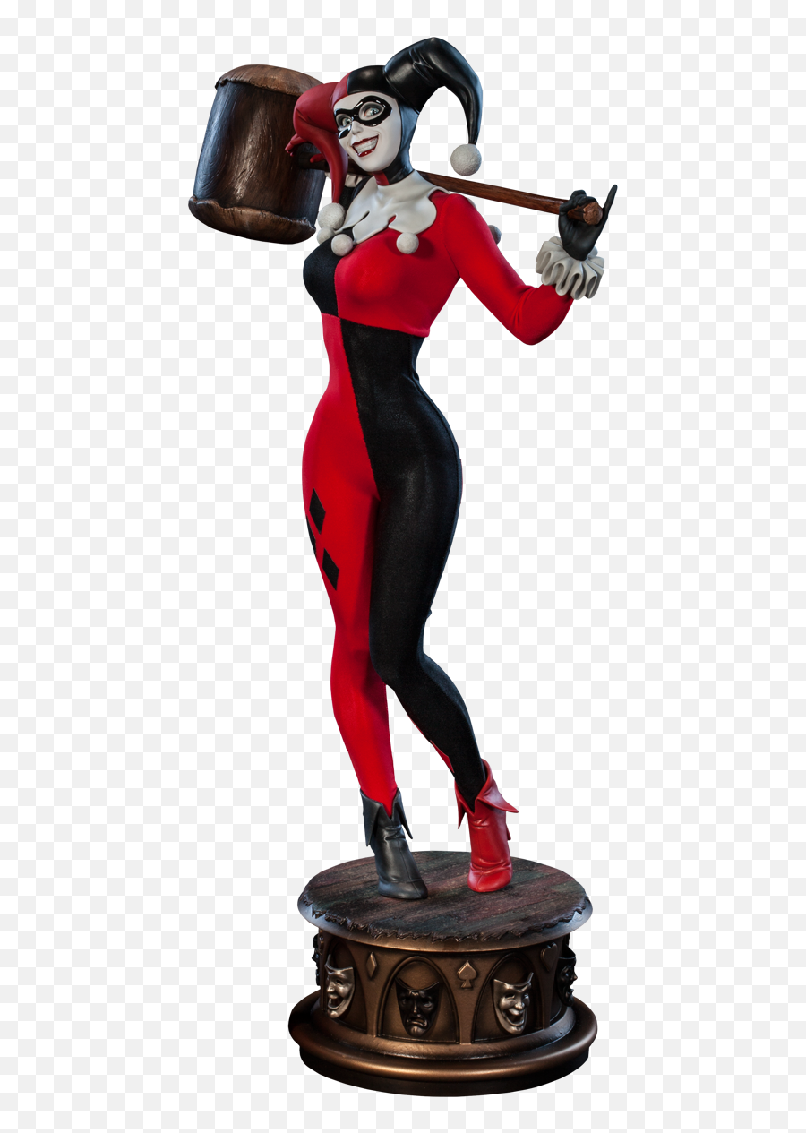 Harley Quinn - Harley Quinn Statue Premium Classic Format Emoji,Harley Quinn Shirts All Of Her Emotions