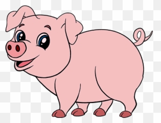 Clipart Money Pig Clipart Money Pig - Pig Drawing For Kids Emoji,Leaf Pig Emoji