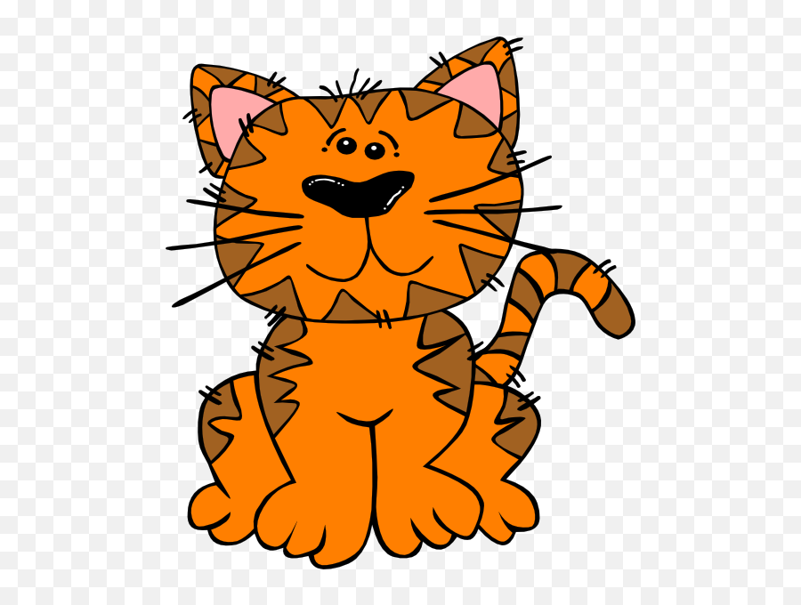 Little Red Hen Cat - Clip Art Library Fat Cat Sat Clipart Emoji,Grey Cat Emoji