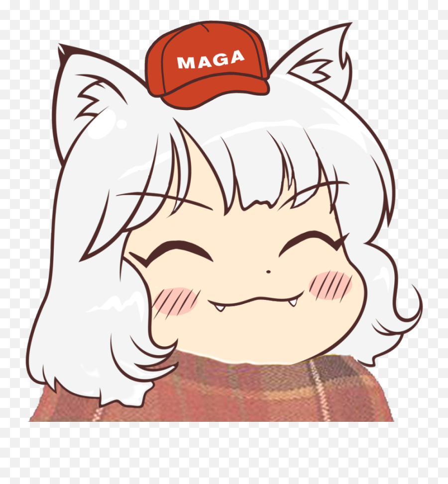 Maga Momiji Know Your Meme - Make America Great Again Drawing Emoji,Awoo Emoji