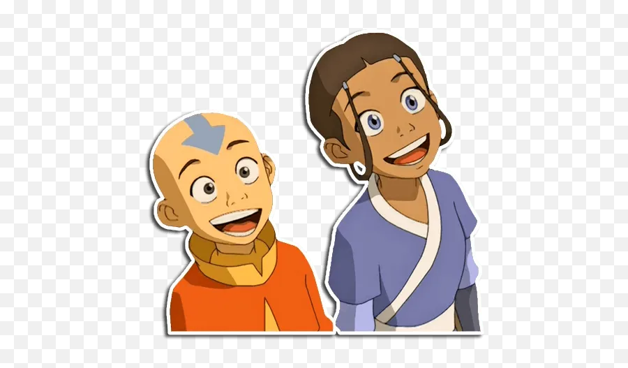 Avatar The Last Airbenderu201d Stickers Set For Telegram - Avatar The Last Airbender Emoji,Avatar Korra Emoji