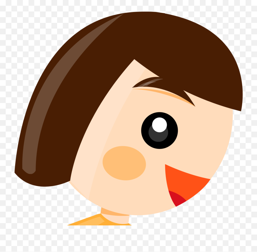 Cute Girl Blush Smile Mouth Red Hair Brown Free Images At Emoji,Animated Blushing Emoticon