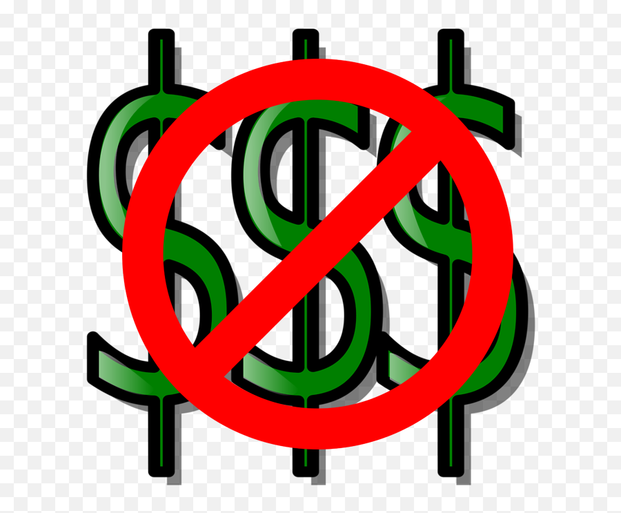 No Money - Clip Art Money Signs Png Download Full Size Emoji,Us Quarter Moeny Emoji
