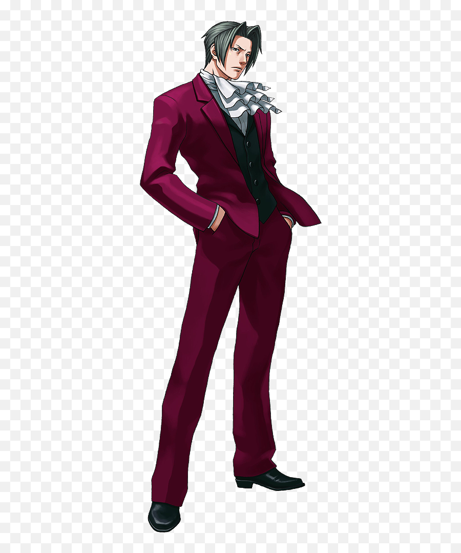 Miles Edgeworth From Ace Attorney Again Can We Get His Emoji,Maya Fey Emotions Ace Attorney