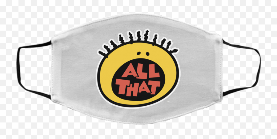 Nickelodeon All That Emoji Face Mask - Teedoris Best,Cloths Emojis