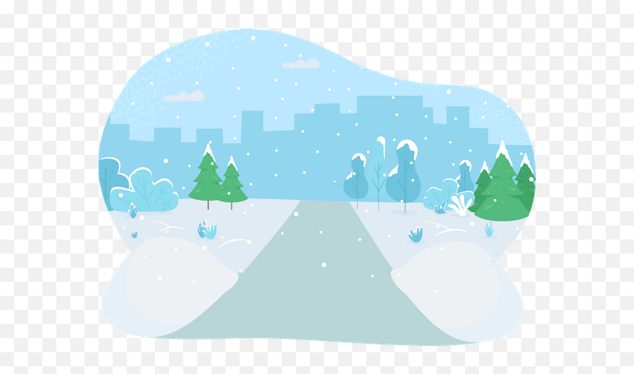 Winter Icon - Download In Colored Outline Style Emoji,Winter Holidy Emoji