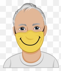 About Dan - Mask Man Dan Emoji,Old Man Emoji