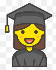 Student Emoji Png Transparent Emoji - Freepngdesigncom,Emoji Grad