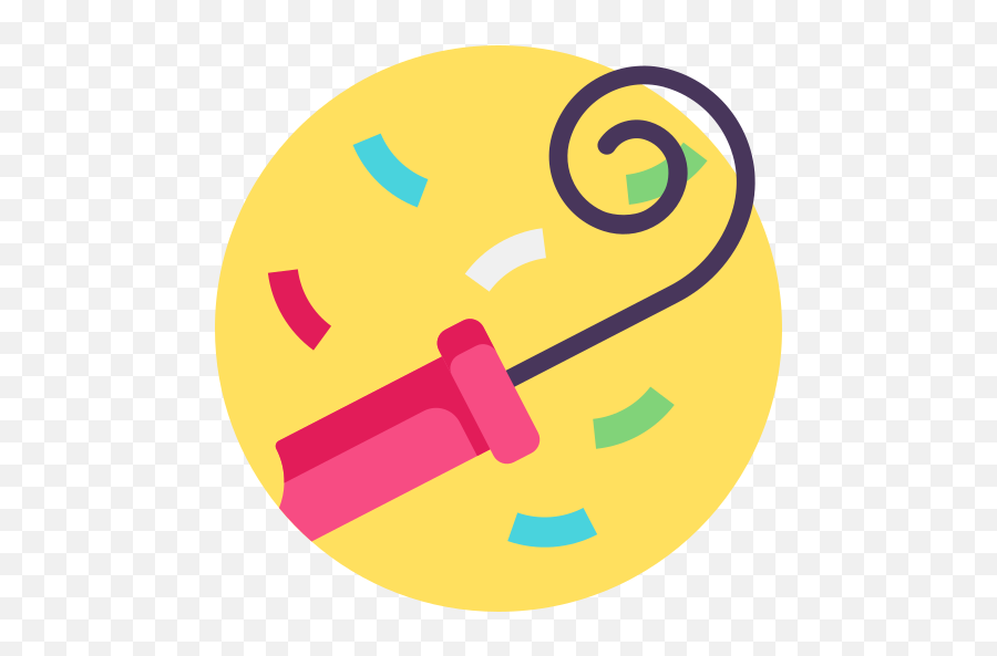 Party Blower - Free Birthday And Party Icons Emoji,Discord Fireworks Emoji