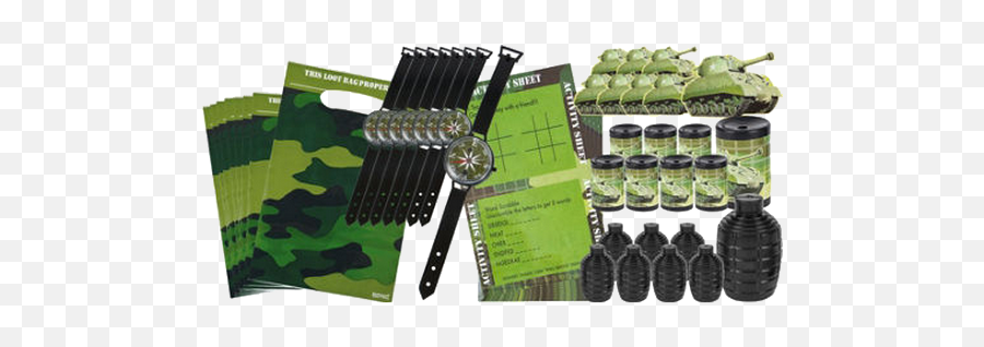 Camo Party Supplies Nerf Party Decorations Just Party - Military Camouflage Emoji,Emoji Party Favors Party City