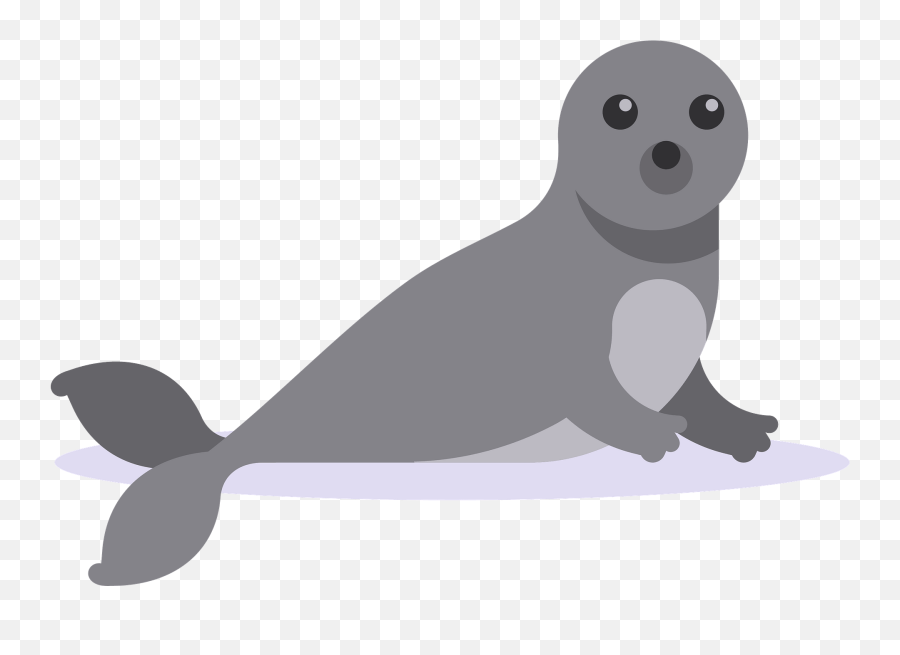 Sea Calf Clipart Free Download Transparent Png Creazilla - Fin Emoji,Sea Lion Emoji