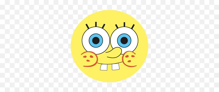 Sponge Bob Vector Sponge Bob In - Face Bob Esponja Vector Emoji,Cartman Emoticon