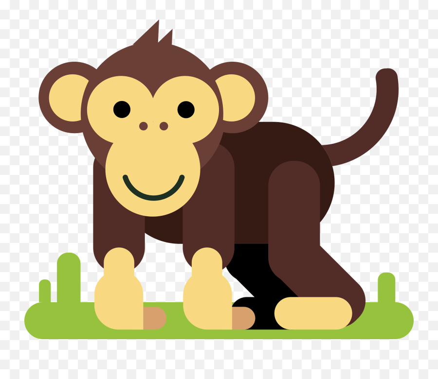 Monkey - Animal Cartoon Png Emoji,Three Wise Monkeys Emoji