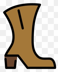 Womans Boot Emoji Clipart - Emoji Botas,Kinky Boots Emoji