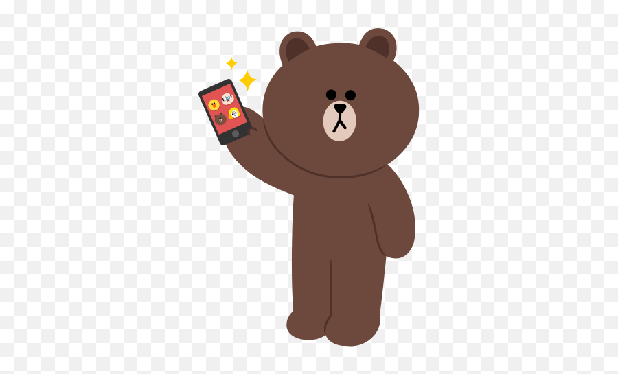 Line Launcher - Brown Line Character Png Emoji,Emoticon Brown Line
