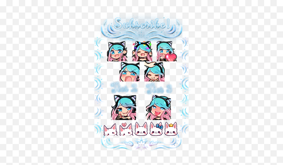 Silvervale Vshojo On Twitter Yay Our Emotes Finally - Silvervale Emotes Emoji,Best Twitch Emojis