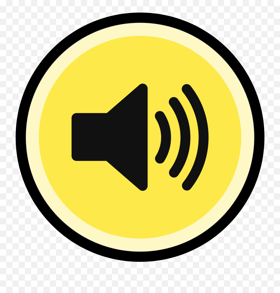 Speakers Clipart Volume Button - Button Sound Png Emoji,Radio Mute Speaker Emoji