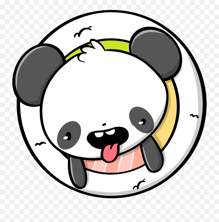 Cutiesquad Cutiesquad Sticker Set - Pandas Sushi Makanan Emoji,Pusheen The Cat Facebook Emoticons