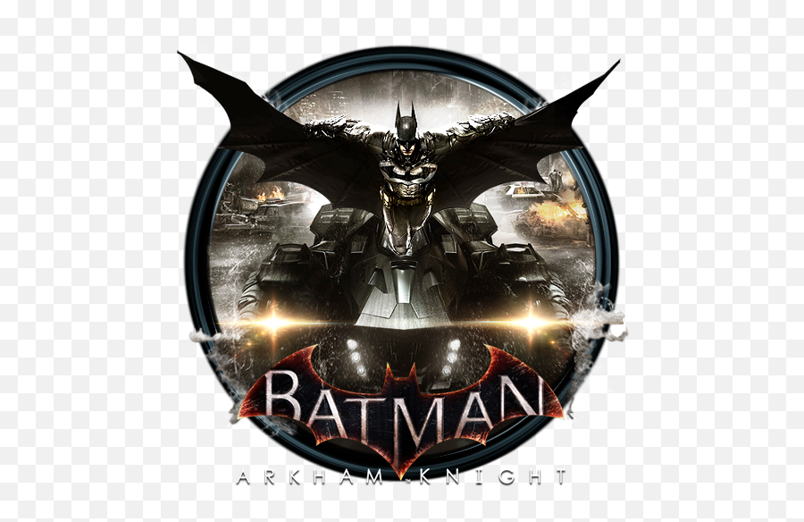 Download Batman Arkham Knight - Batman Arkham Knight Icon Emoji,Arkham City Background Emoticon