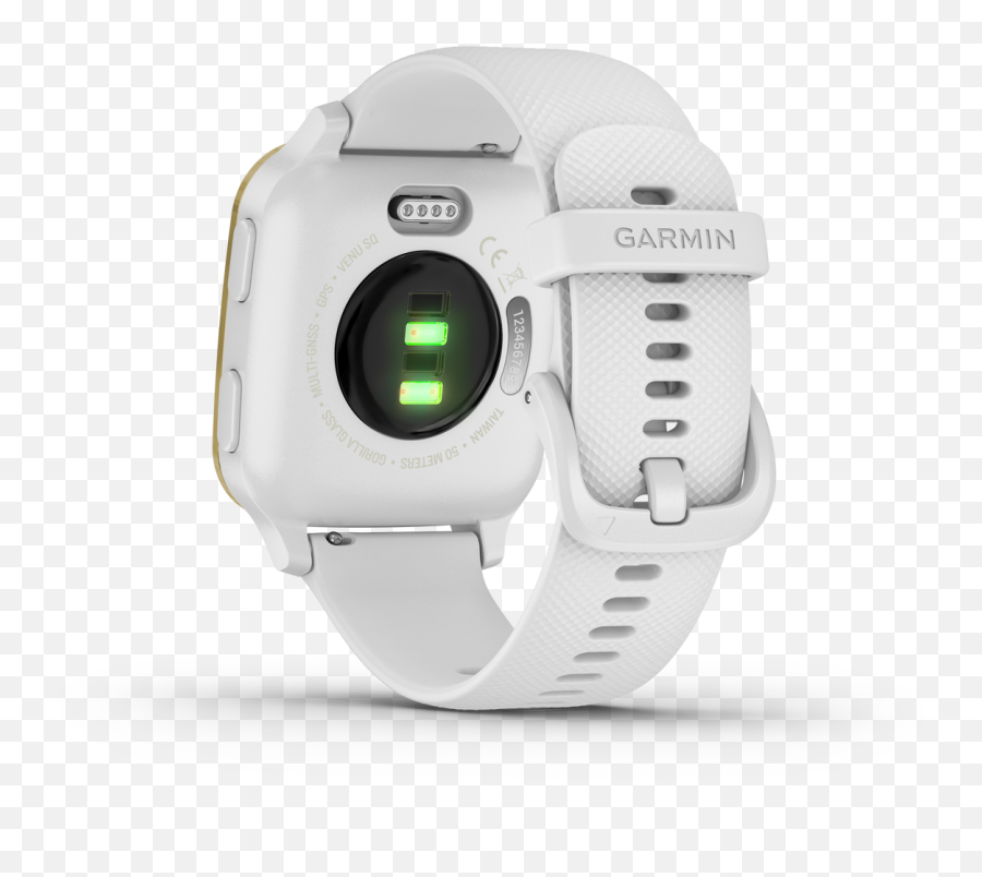 Garmin Sq Amoled Gps Smartwatch - Garmin Smartwatch Venu Sq White Emoji,Emotion Gray Silicone Smartwatch