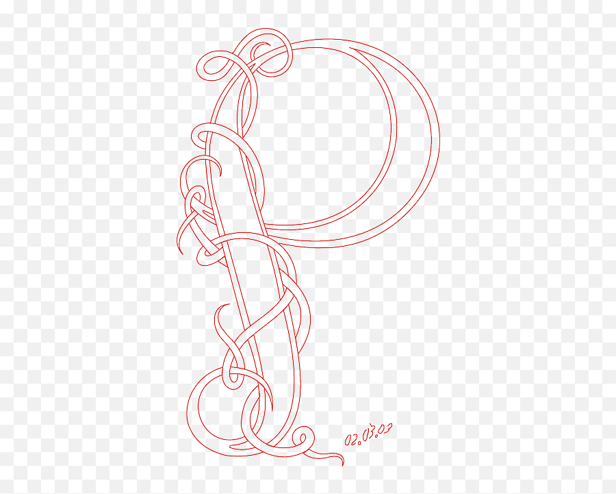 Free Photo Alphabet Letter English Fancy Celtic Calligraphy - Celtic Letter Designs P Emoji,Calligraphy Emoticon