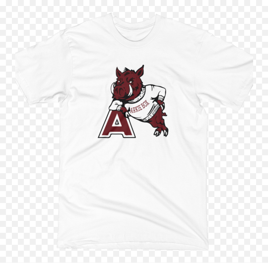 Classic Retro Razorback Tee - Ncaa University Of Arkansas Arkansas Razorbacks Vs Lsu Emoji,How Do I Make An Arkansas Razorbazk Emoticon