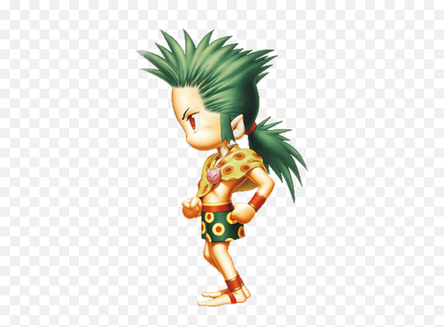 Gau Fantasy Vi Party Member - Gau Kappa Final Fantasy Emoji,Final Fantasy 6 Emotion Sprite Sheet