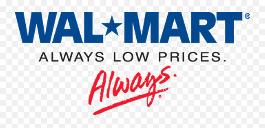 The Old Logo Walmart - Walmart Always Logo Emoji,Emoji Stickers Walmart