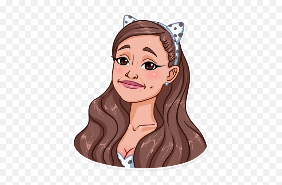 Ms Ariana Grande Stickers For Telegram - Ariana Grande Telegram Stickers Emoji,Ariana Grande Emoji