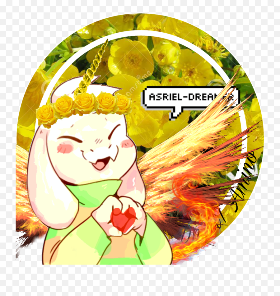 The Most Edited - Fairy Emoji,Asriel Undertale Emoticon