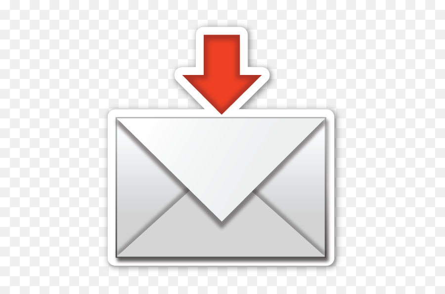 Envelope With Downwards Arrow Above Envelope Emoji Emoji - Envelope Emoji Transparent Background,Plug Emoji