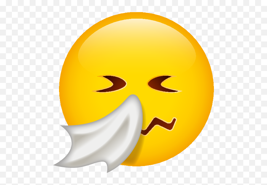 Official Brand - Sneezing Emoji,Sneeze Emoji