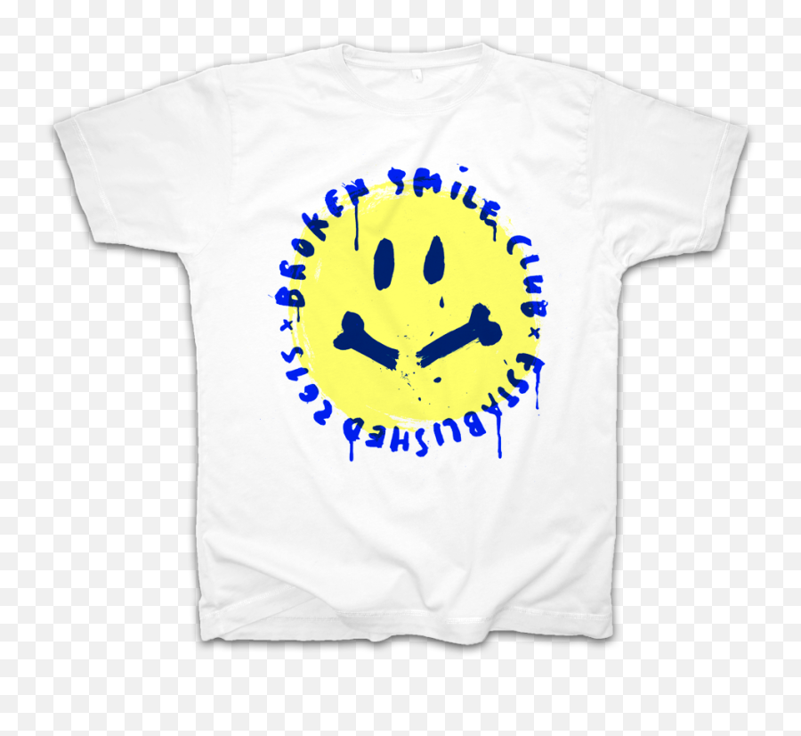 Attak - Brokensmileclubwit U2013 Attak Shop 90 T Emoji,Broken Smile Emoticon