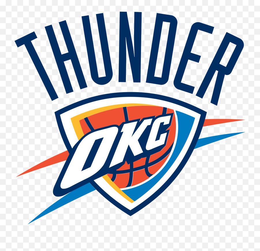 Oklahoma City Thunder Logo Png - Okc Thunder Logo Png Emoji,Nba Teams Emojis Nuggets