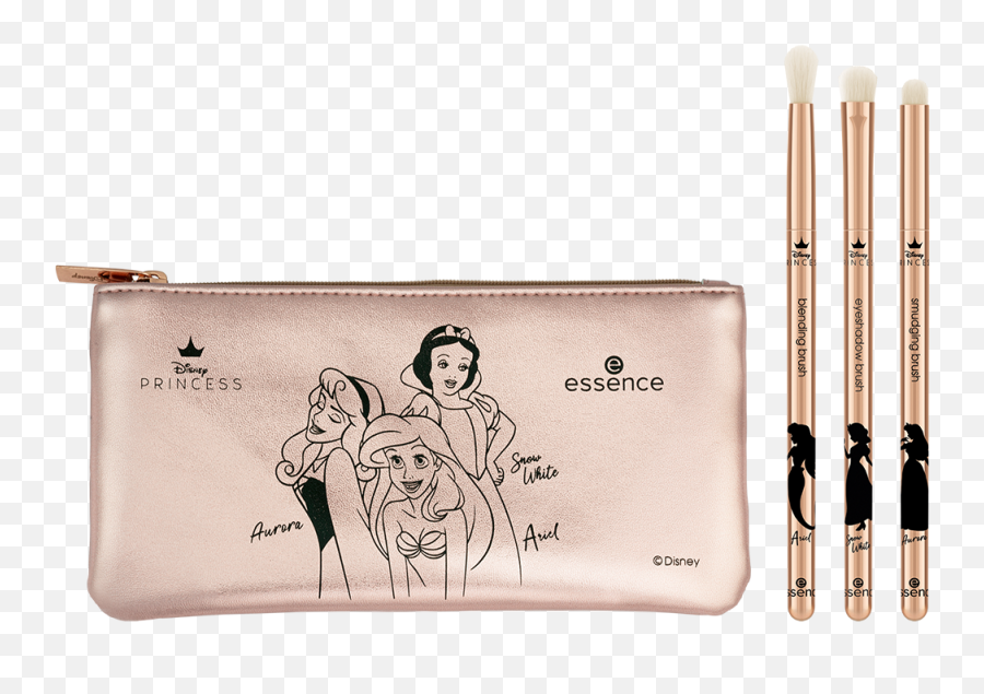 Essence Disney Princess Brush Set Bag - Essence Disney Princess Brush Set Bag Emoji,Game For Emotion Are U In Disney Princess