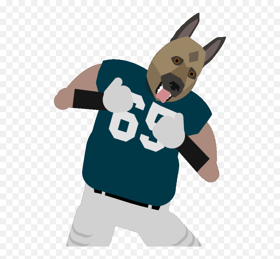 Sports Football Gif - Animation Dancing Dog Gif Emoji,Philadelphia Emoji
